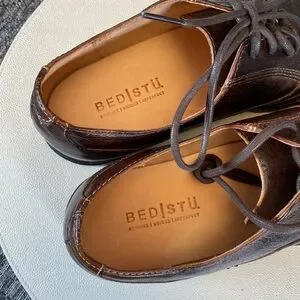 BED|STU Gibson Brown Leather Oxford Wingtip Lace Up Casual Dress Shoes Size 9 Bed Stu | Shoes | Bed Stu Gibson Wing Tip Shoes Oxford Mens  main image 4